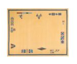 Χαλί Συνθετικό Frize 90-80 Κίτρινο 140x190
