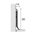 ΣΟΒΑΤΕΠΙ PVC 556 ΓΚΡΙ 8cm - Image 2